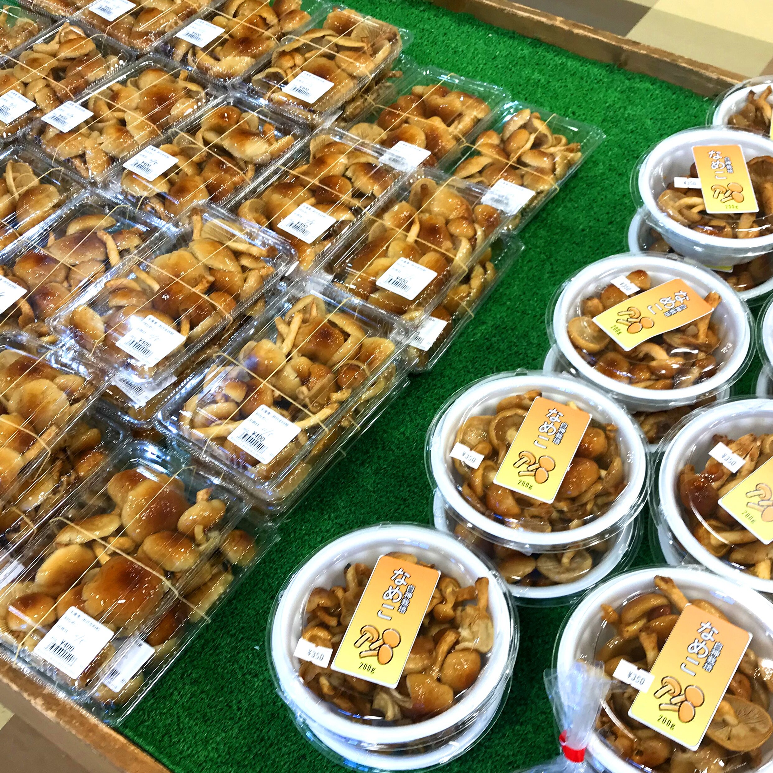 ～道の駅津軽白神・なめこが大量入荷！～