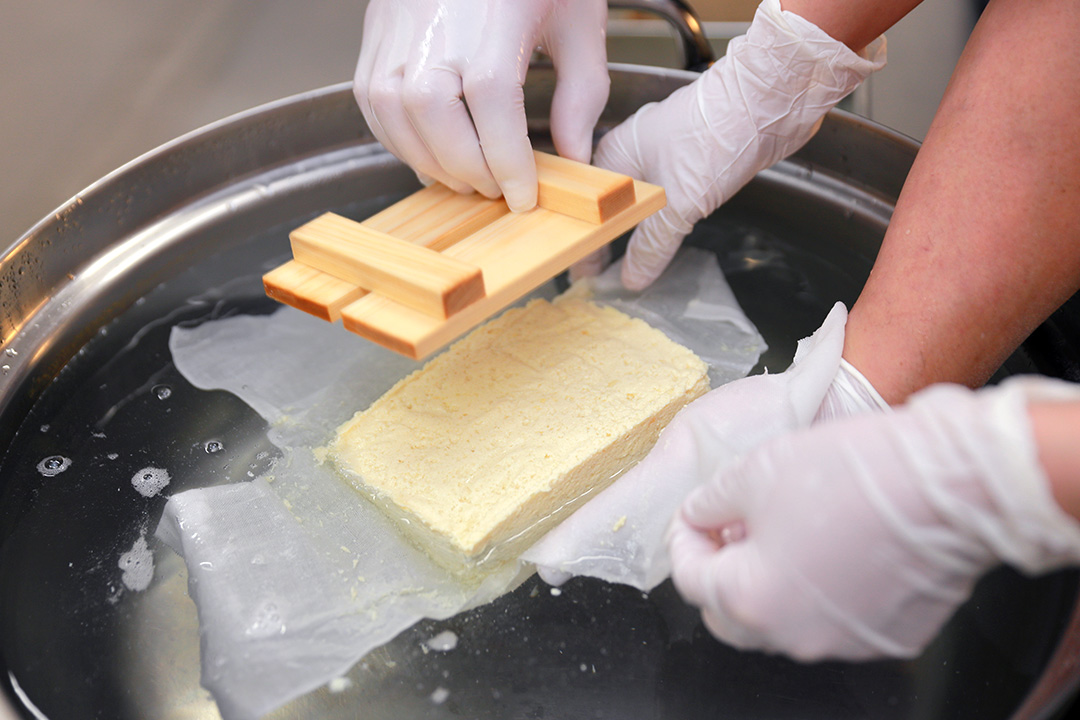 「目屋豆腐」づくり体験