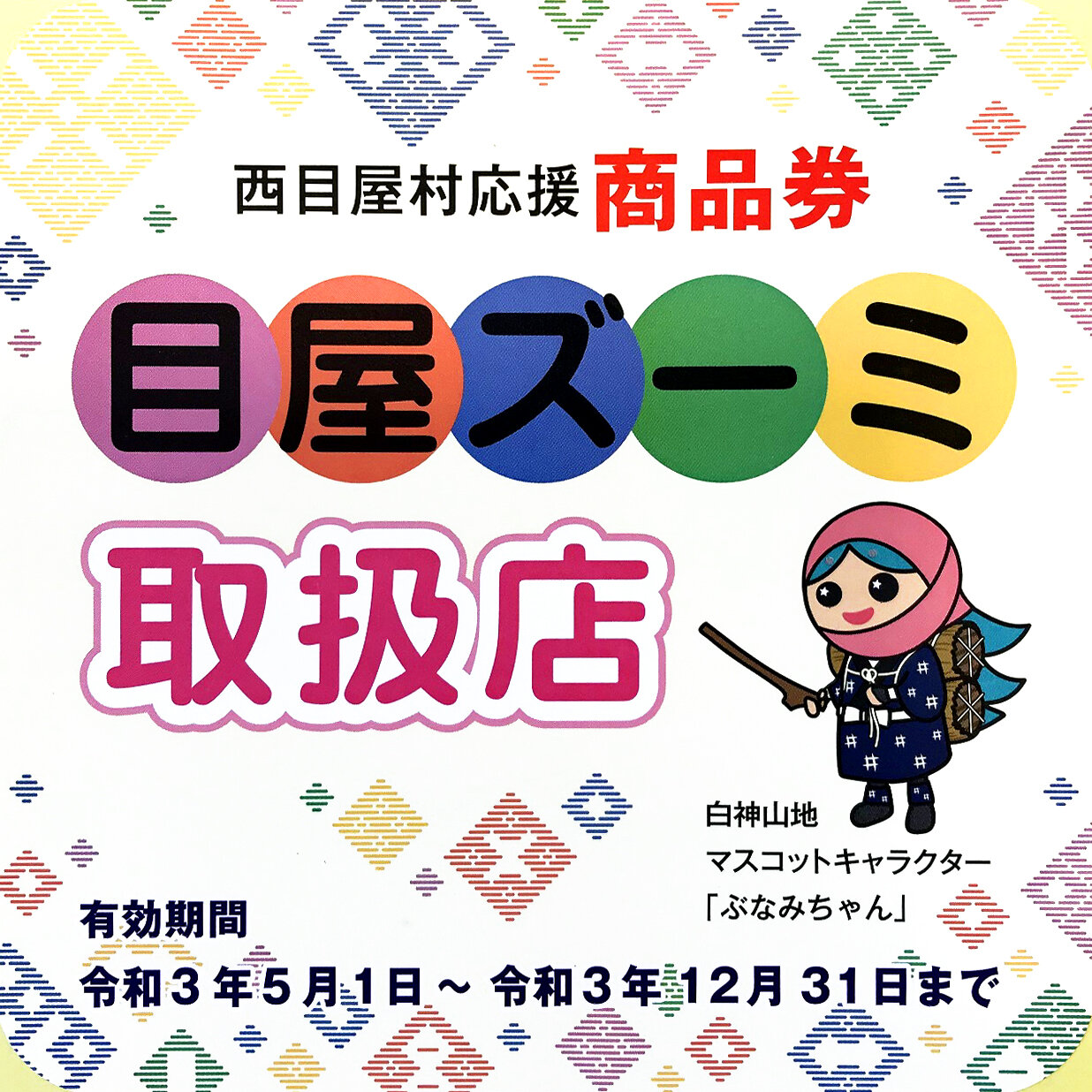 ~第2弾!西目屋村応援商品券について~