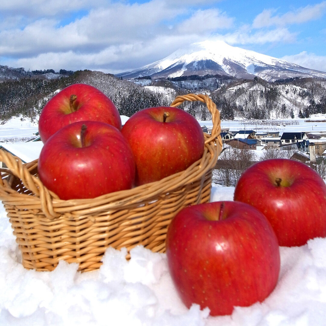 【白神・雪ん子りんご販売!】