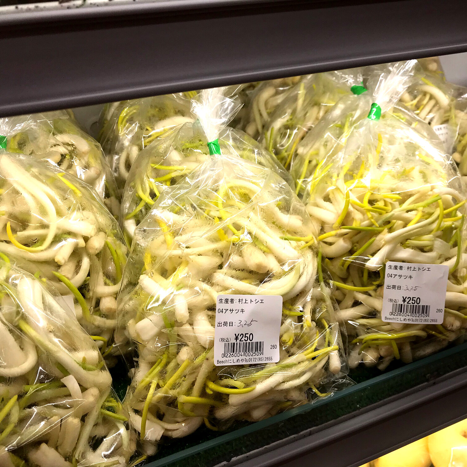 【春最初の山菜あさつき&干しもち大量入荷中】