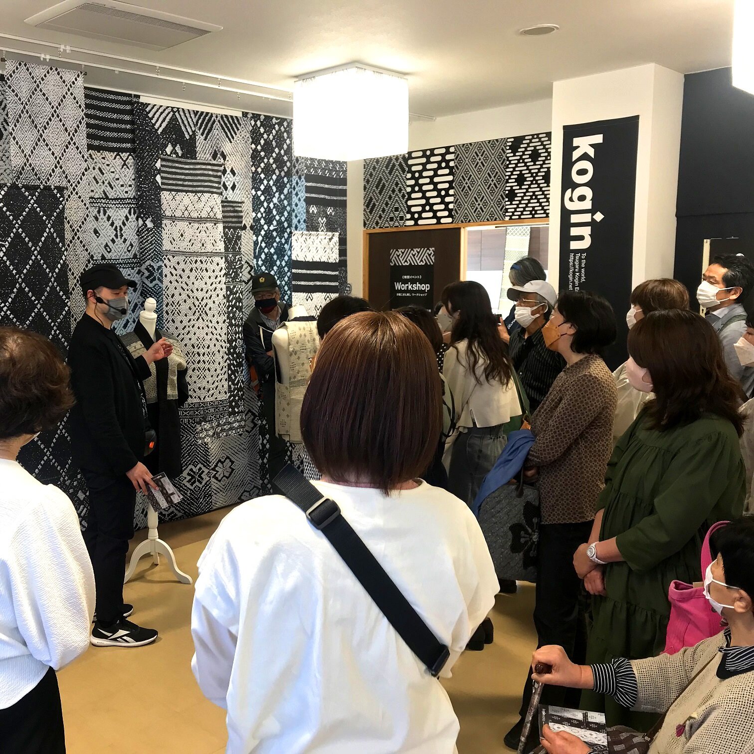 【こぎん展・青森県西目屋村のトークイベント